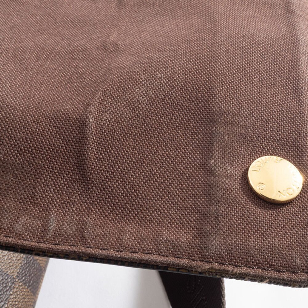 LOUIS VUITTON Authentic Brown Damier Canvas Shoulder Bag - Picture 16 of 16